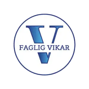 FAGLIG VIKAR Logo